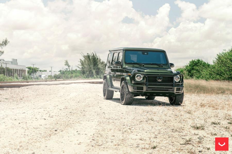  Mercedes-Benz G550 on Vossen Wheels (CV10) 2019 года  (фото 11 из 15)